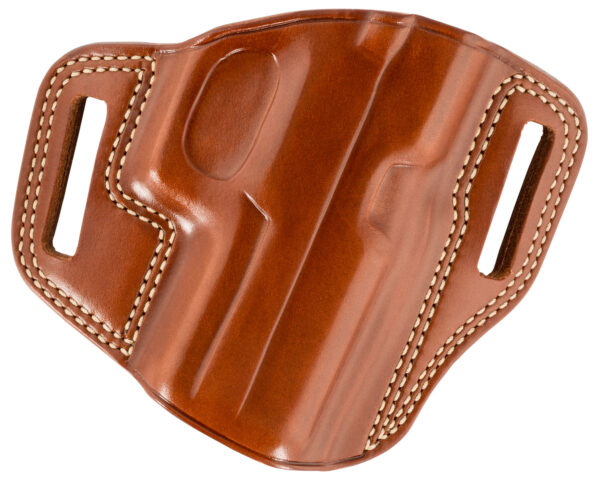 Galco CM822 Combat Master  OWB Tan Leather Belt Slide Fits Sig P320 Compact Fits Sig P320X Compact Fits Sig M18 Right Hand — view 1