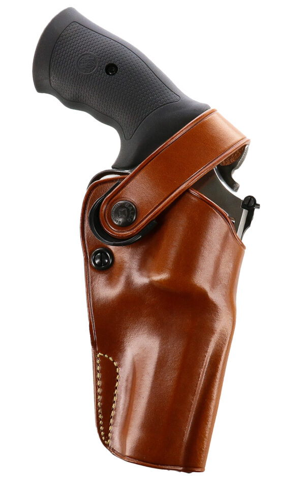 Galco DAO370 DAO Strongside/Crossdraw OWB Tan Steerhide Fits Colt King Cobra 4 1/4" Right Hand — view 1