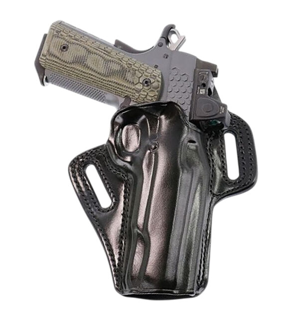 Galco APO212RB APO Strongside/Crossdraw OWB Black Steerhide Fits Kimber 1911 5" Right Hand — view 1