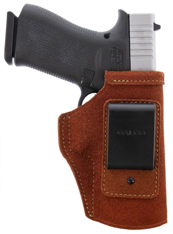 Galco STO834R Stow-N-Go  IWB Natural Steerhide Fits Glock 48 Right Hand — view 1