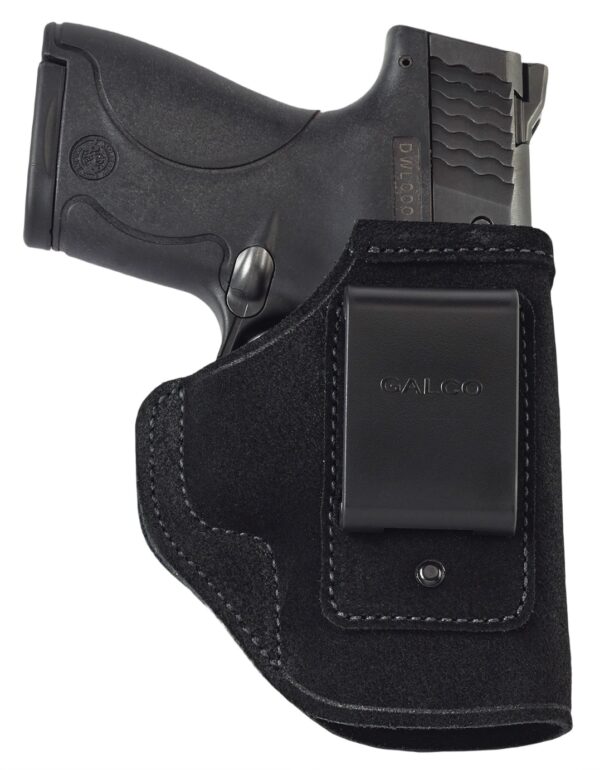 Galco STO286RB Stow-N-Go  IWB Black Steerhide Fits Glock 26 Gen3-5 Right Hand — view 1