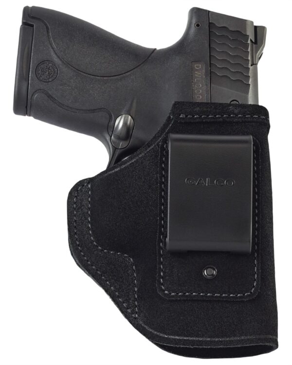 Galco STO600RB Stow-N-Go  IWB Black Steerhide Fits Glock 42 Right Hand — view 1