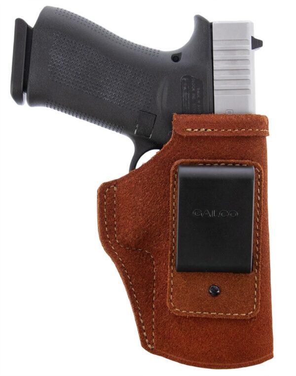 Galco STO652R Stow-N-Go  IWB Natural Steerhide Fits M&P Shield 3" 9/40 & 2.0" 9/40 Right Hand — view 1