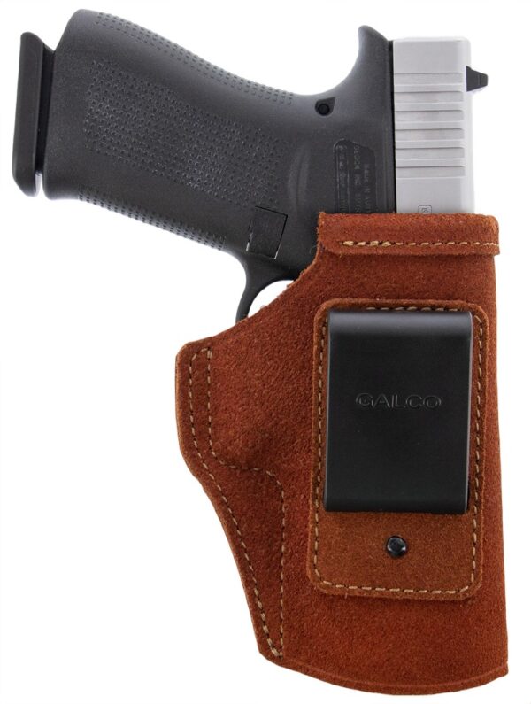Galco STO212R Stow-N-Go  IWB Natural Steerhide Fits Kimber 1911 5" Right Hand — view 1