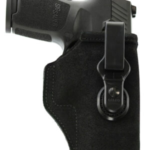 Galco TUC444B Tuck-N-Go 2.0 IWB Black Leather UniClip/Stealth Clip Fits Springfield XD/Mod. 2 Ambidextrous