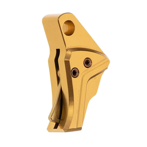 Tyrant CNC TDGTRIG5GOLDGOLD I.T.T.S  Gold/Gold Fits Glock Gen5 — view 1