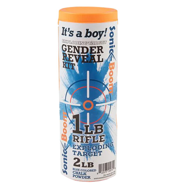 Sonic Boom/jerent SBTGRBOY  Gender Reveal Kit Rifle Firearm 1 lb Boy — view 1