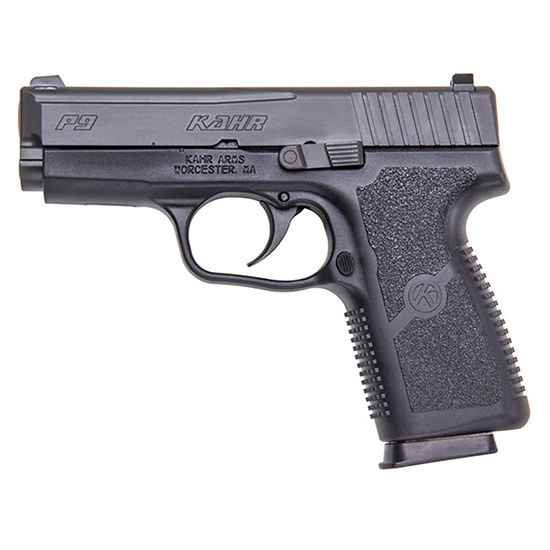 KAHR P9 9MM 3.6 SS BLK PLY FRAME NS 8RD — view 1