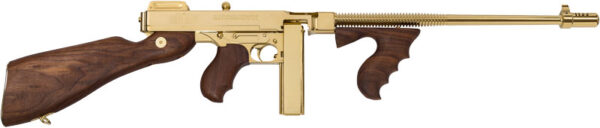 THOMPSON 1927A1 45ACP CARBINE - TITANIUM GOLD W/50RD & 20RD — view 1
