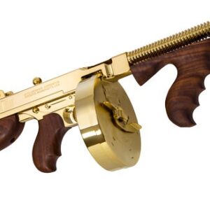 THOMPSON 1927A1 45ACP CARBINE - TITANIUM GOLD W/50RD & 20RD — view 3