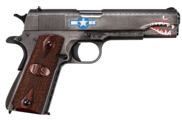 1911 Squadron WW2 45ACP 5" BLK/Gry/Wd 7rd — view 1