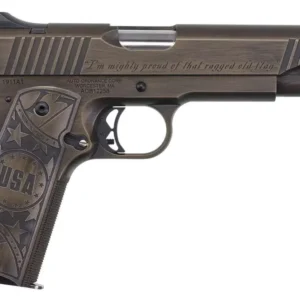 AUTO ORDNANCE 1911 OLD GLORY HGA 45 AUTO 5IN BBL NS BRONZE/BLACK ENGRAVED 7/RD MAG — view 2