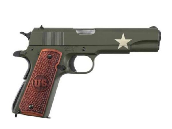AUTO-ORDNANCE - THOMPSON TANKER 1911 45ACP 5" GREEN   # — view 1