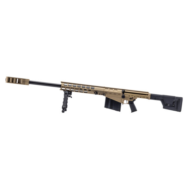 AUTO-ORDNANCE TAO50 RIB 50 BMG 29IN BBL 10RD MAG MAGPUL PRS STK MOE+ GRIP ACCU-TAC BIPOD FDE — view 1