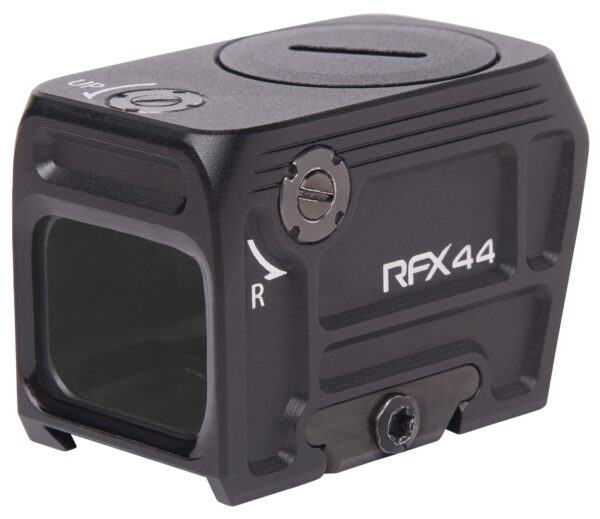 Viridian 9810110 RFX44  Black Anodized 1 x 21 mm  x 16.5 mm 5 MOA Green Dot ACRO/Shield RMSc Footprint — view 1