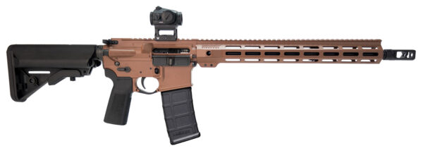 Bushmaster 0010006H212 Bravo Zulu  5.56 NATO 30rd 16" Salt Bath Nitride 7075 Aluminum Alloy Receiver H Series Cerakote Grip — view 1