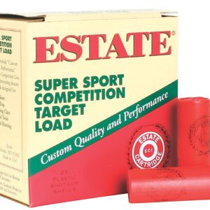 Estate Cartridge SS12H75 Super Sport Competition Target 12Gauge 2.75" 1 1/8oz 7.5Shot 25 Per Box/10 Case