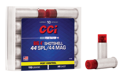 CCI 44SPL/MAG #4 SHOTSHELL10/200 — view 1