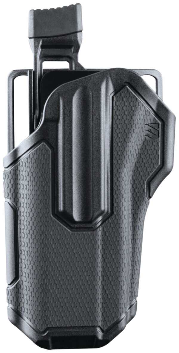 Blackhawk 419000BBL Omnivore  OWB Black Plastic Belt Slide Fits Most Semi-Autos, Left Hand — view 1