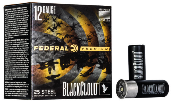 Federal PWBX1473 Black Cloud FS 12Gauge 2.75" 1 1/8oz 3Shot 25 Per Box/10 Case — view 1