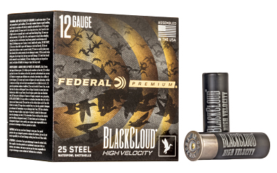 FED BLK CLOUD 12GA 3" BB HV 25/250 — view 1