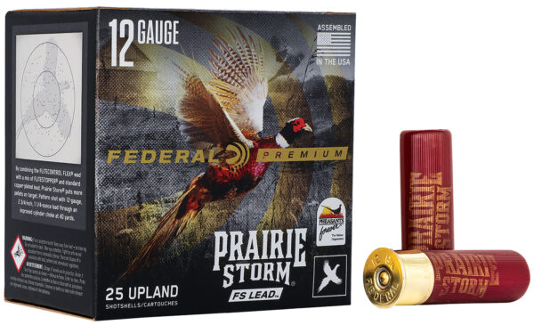 Federal PFX129FS4 Premium Prairie Storm FS 12Gauge 3" 1 5/8oz 4Shot 25 Per Box/10 Case — view 1
