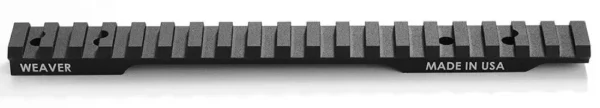 WEAVER EXT MULTI SLOT BASE WIN XPR SA BLACK MATTEBASEPIC RAIL ( 12 PER CASE ) — view 1