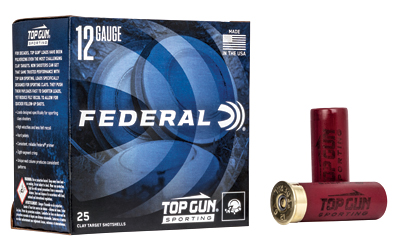 FED TOP GUN 12GA 2.75" #8 1 OZ 25/ — view 1