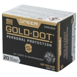 SPEER GOLD DOT HI-PERFORM AMO 327 FED 100 GDHP 20RD (10 BOX CASE) — view 2