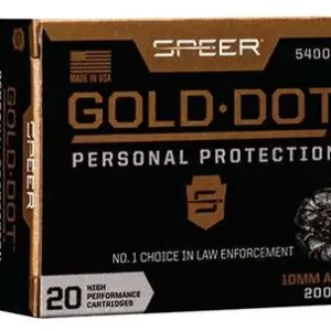 SPEER GOLD DOT HI-PERFORM AMO 10MM 200 GDHP 20RD (10 BOX CASE) — view 4