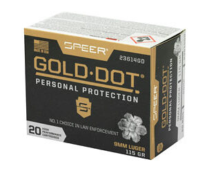 SPR GOLD DOT 9MM 115GR HP 20/200 — view 3