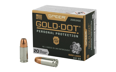 SPR GOLD DOT 9MM 147GR HP 20/200 — view 1