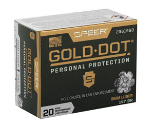 SPR GOLD DOT 9MM 147GR HP 20/200 — view 2