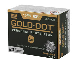 SPR GOLD DOT 9MM 147GR HP 20/200 — view 3