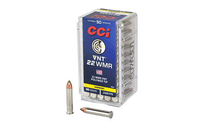 CCI 22WMR 30GR VARMINT TIP 50/2000 — view 1