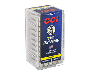 CCI 22WMR 30GR VARMINT TIP 50/2000 — view 2