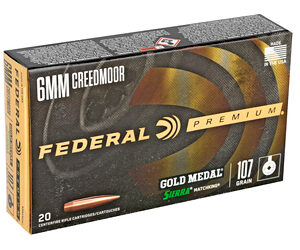 FED GOLD MDL 6MMCRD 107GR SMK 20/200 — view 2