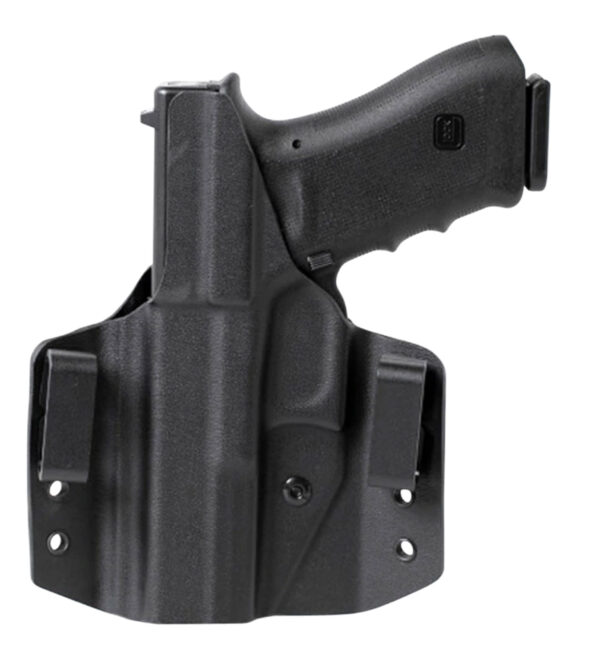 Uncle Mike's 54CCW07BGL CCW Holster OWB Black Boltaron Belt Loop Fits Springfield XD/XD Compact Left Hand — view 1