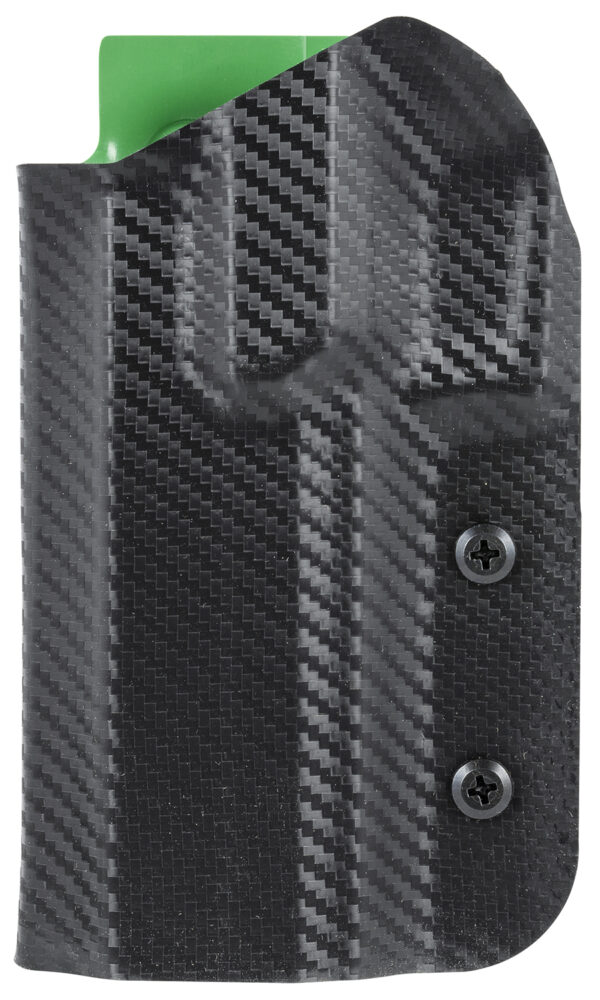 Uncle Mike's 54RNC74BGL Range/Competition Holster OWB Black/Green Boltaron Belt Slide Fits Sig X5 Left Hand — view 1
