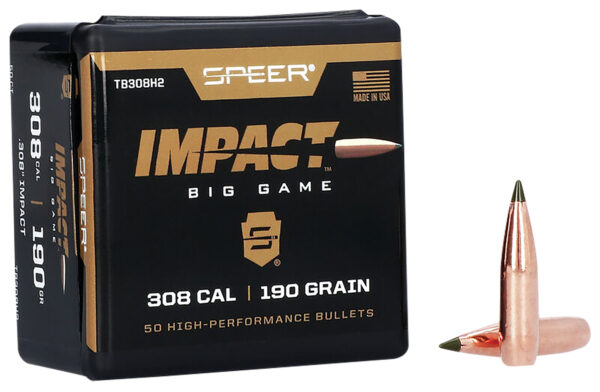 Speer TB308H2 Impact  30Cal 190gr Speer Impact 50 Per Box/5 Case — view 1