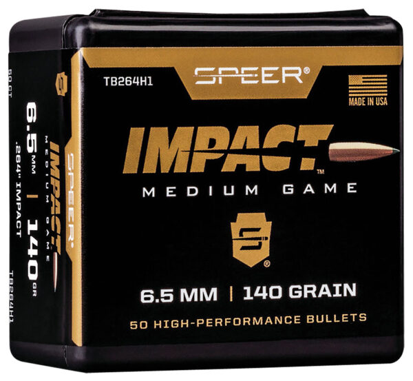 Speer TB264H1 Impact  6.5Creedmoor 140gr Speer Impact 50 Per Box/5 Case — view 1