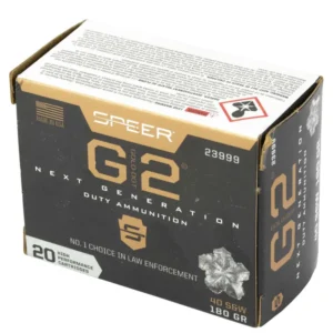 SPEER GOLD DOT G2 AMO 40 S&W 180GR G2 20RD (10 BOX CASE) — view 2
