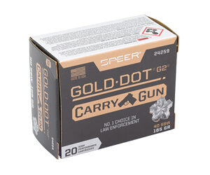 SPR GLD DOT CARRY GUN 40S&W 165GR HP — view 2