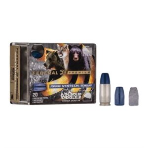 SOLID CORE SYNTECH 357 MAGNUM 180GR SOLID FLAT NOSE 20/BOX