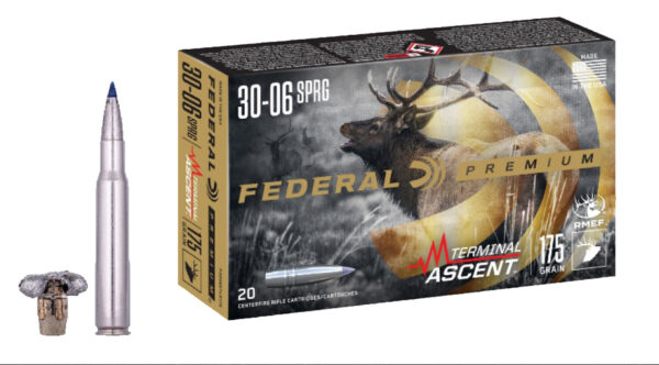 Federal P3006TA1 Premium Terminal Ascent 30-06Springfield 175gr 20 Per Box/10 Case — view 1