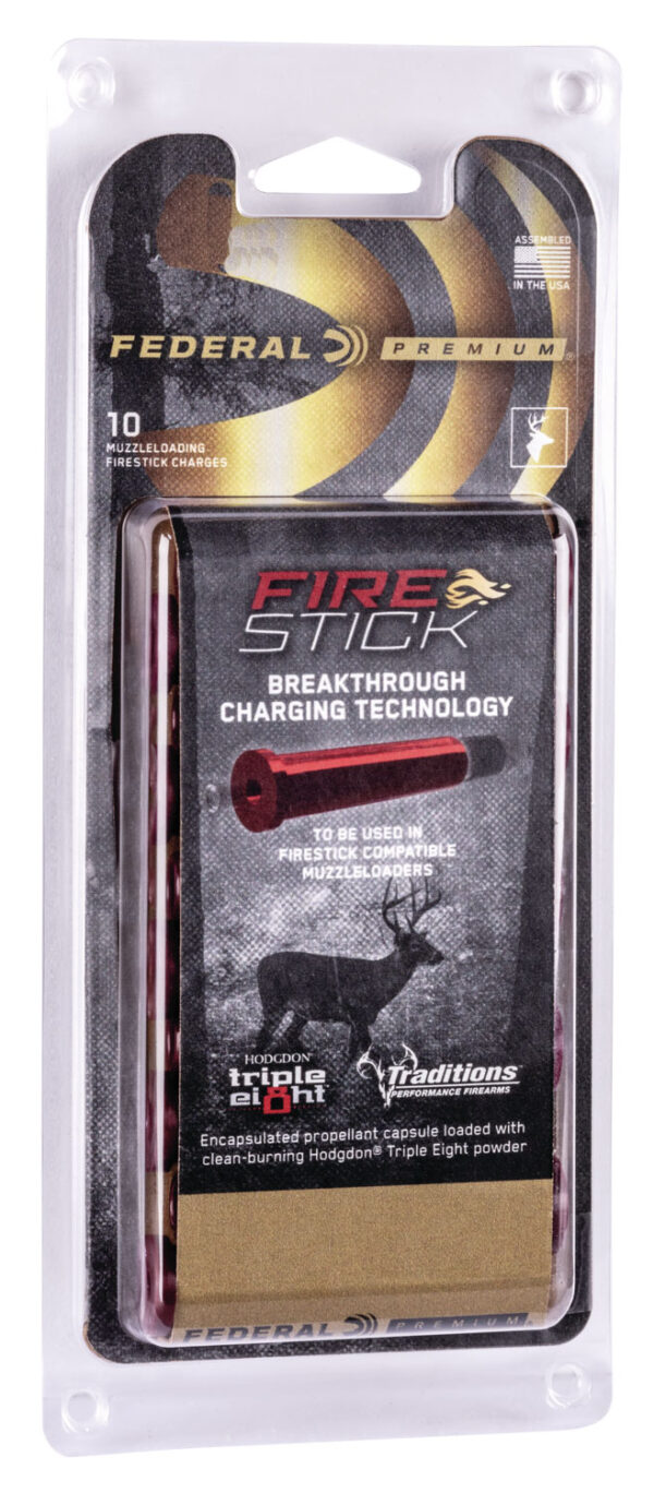 Federal PMZFS100T8 Premium Fire Stick 50Cal 100gr 10 Per Box/10 Case *For Traditions Nitro Only — view 1
