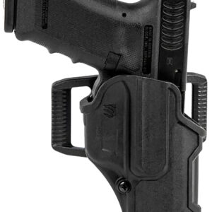 Blackhawk 410777BKR T-Series L2C Non-Light Bearing OWB Black Polymer Belt Slide Fits Springfield Hellcat Right Hand