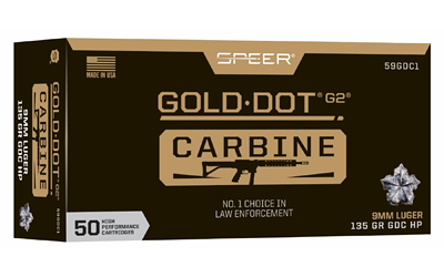 SPEER GOLD DOT 9MM 135GR HP 50/1000 — view 1