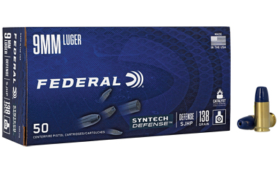 FED SYN DEF 9MM 138GR SJHP 50/500 — view 1