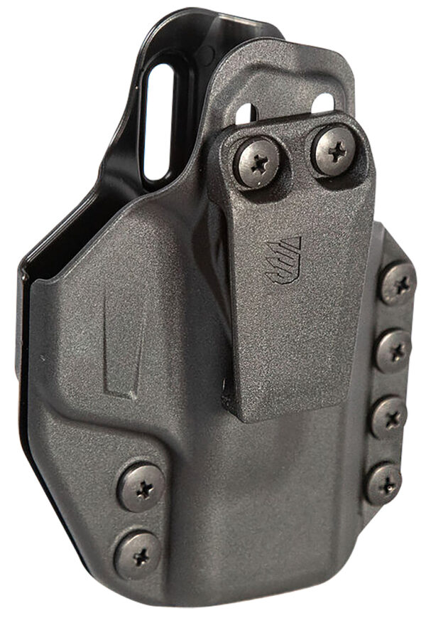 Blackhawk 416000BK Stache  IWB Size 00 Black Polymer Belt Clip Compatible w/Glock 17/22/31/47 Ambidextrous — view 1